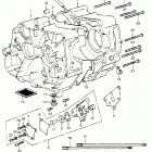 ATC70K1 Crankcase @ oil pump