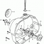 ATC90K2 Крышка картера правая