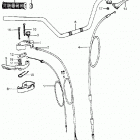ATC70K1 Handlebar @ throttle lever