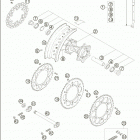 450 SMR Rear wheel 17