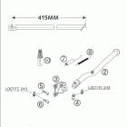 640 LC4 SUPERMOTO Side stand 640 / 2005