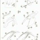 450/525 MXC RACING Mask · fenders 250-525 / 2005