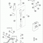 660 RALLYE Rear brake system 450-660 / 2005