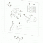 950 SUPERMOTO Brake caliper rear 950 / 2005