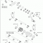450/525 MXC RACING Shifting mechanism 250-525 / 2005