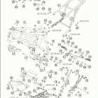 950 ADVENTURE Frame ·sub frame ·engine prot. 950 / 200...