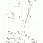 950 SUPERMOTO Rear brake control 950 / 2005