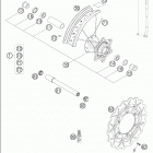 450 SMR Front wheel 17