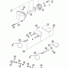 125 SX Lighting system 125-200 / 2005