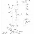 625 SMC Rear brake control 625-660 / 2005