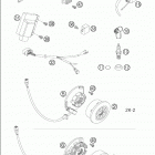 125 SX Ignition system 2k-2 + 2k-3 125-200 exc + sm  /  2...