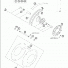 50 SENIOR ADVENTURE Front wheel 50 senior adv.  /  2005