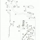 990 SUPERDUKE Handlebar · controls 990 / 2005