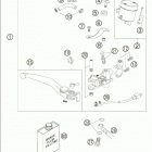 950 SUPERMOTO Hand brake cylinder 950 / 2005