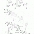 450/525 MXC RACING Crankshaft · piston 450 / 525 exc + mxc  /  2...