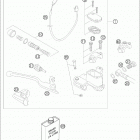 660 RALLYE Hand brake cylinder 450-660 / 2005