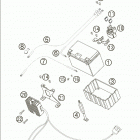 950 SUPERMOTO Battery 950 / 2005
