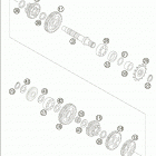 85 SX Transmission ii - countershaft 85 sx  /  2005