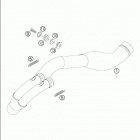 450/525 MXC RACING Exhaust pipe 250-525 / 2005