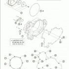 990 SUPERDUKE Clutch cover 990 / 2005