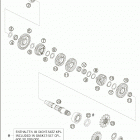 950 ADVENTURE Transmission ii - countershaft 950 / 2005