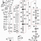 125 SX Monoshock disassembled 125-200 / 2005