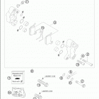 50 SENIOR ADVENTURE Brake caliper front 50 senior adv.  /  2005