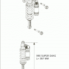 990 SUPERDUKE Monoshock wp 990 / 2005