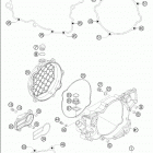 250 SX Clutch cover 250-300 / 2005