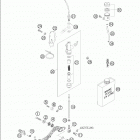 640 LC4 SUPERMOTO Rear brake control 640 / 2005