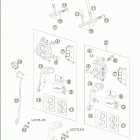 950 ADVENTURE S Brake caliper front 950 / 2005