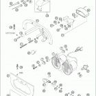 660 RALLYE Head light · lights 450-660 / 2005