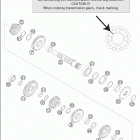 125 SX Трансмиссия 2