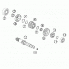 950 ADVENTURE US Transmission i - main shaft 950