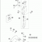 50 SX PRO JUNIOR LC Rear brake control 50 senior lc  /  2005