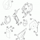 125 SX Air filter box 125-200 / 2005