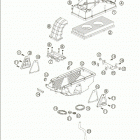 950 SUPERMOTO Air filter box 950 / 2005