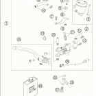 990 SUPERDUKE Hand brake cylinder 990 / 2005