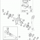 625 SMC Crankshaft · piston 660 / 2005
