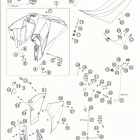 950 SUPERMOTO Tank · seat · cover 950 / 2005
