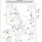 625 SMC Carburetor mikuni 640 / 2005