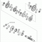 625 SMC Transmission ii - counter shaft 625 / 640 / 2005