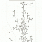 125 SX Carburetor keihin pwk 125-200 / 2005