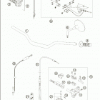 950 ADVENTURE Handlebar · controls 950 / 2005
