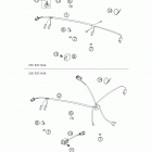 250 SX Wiring harness usa 250-300 exc  /  2005