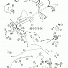 640 LC4 SUPERMOTO Wiring harness 640 / 2005