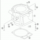 450/525 MXC RACING Cylinder 450 sx + smr  /  2005