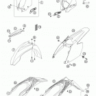125 SX Mask · 125-200 / 2005