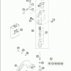65 SX Rear brake control 65 sx  /  2005