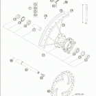 85 SX Front wheel 85 sx  /  2005